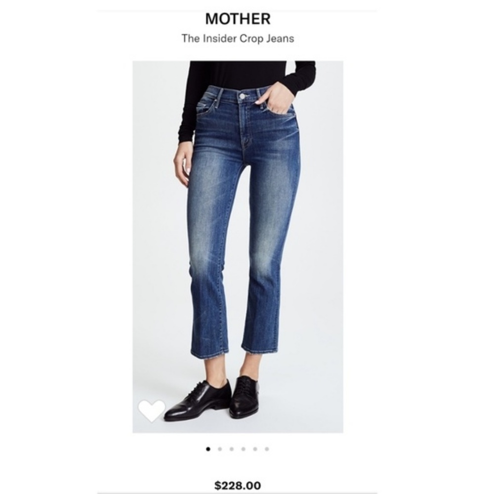 Mother size 28 The Insider Crop